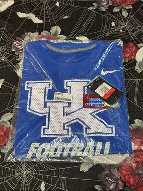 NWT 2014 NIKE DRI-FIT UK KENTUCKY WILDCATS FOOTBALL LOGO LEGEND SZ MENS M L RARE